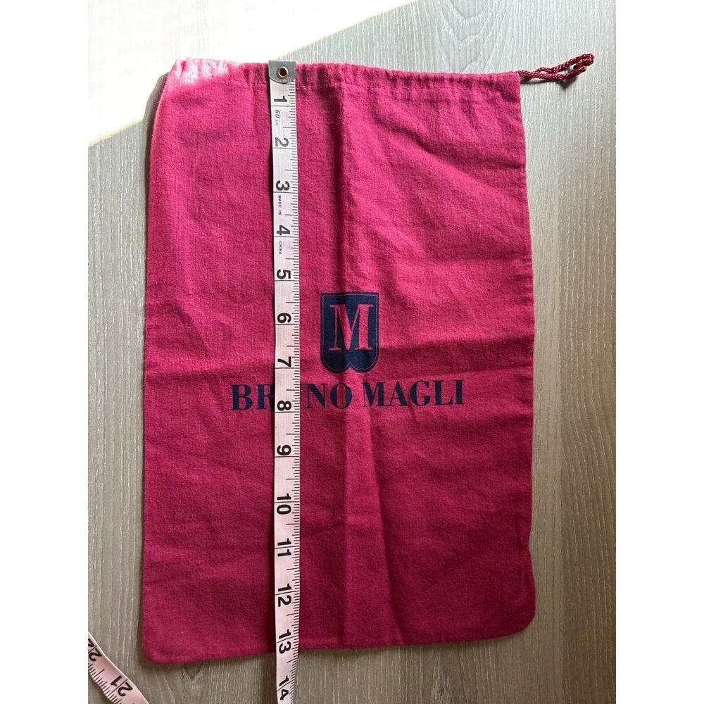 Bruno Magli Drawstring Shoe Dust Bag‎ Authentic Storage Pouch Travel Designer